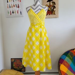Lorrie Deb | 70s Vintage Plaid Sundress